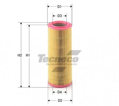 AR410 TECNECO FILTERS Воздушный фильтр