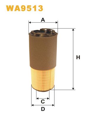 WA9513 WIX FILTERS Воздушный фильтр