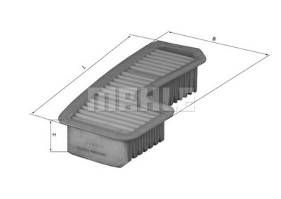 LX1936 KNECHT Воздушный фильтр