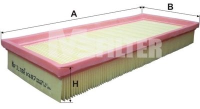 K487 MFILTER Воздушный фильтр