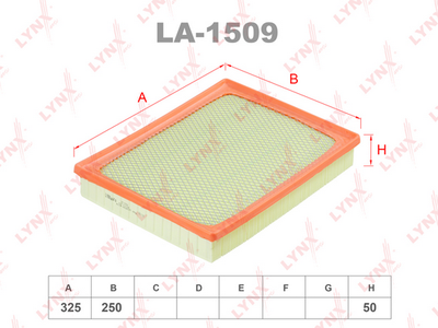 LA1509 LYNXauto Воздушный фильтр