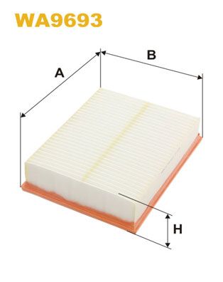 WA9693 WIX FILTERS Воздушный фильтр