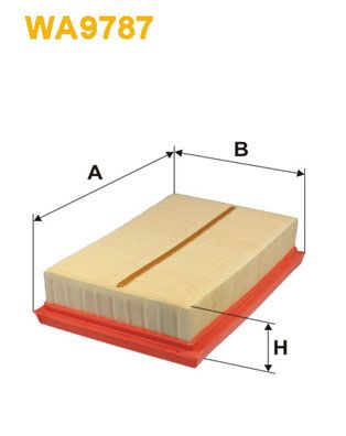 WA9787 WIX FILTERS Воздушный фильтр