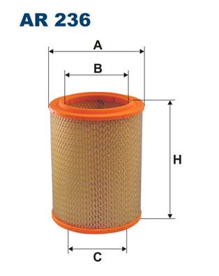 AR236 FILTRON Воздушный фильтр