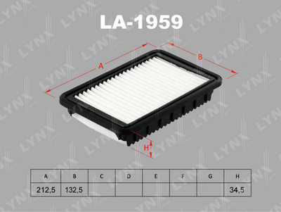 LA1959 LYNXauto Воздушный фильтр