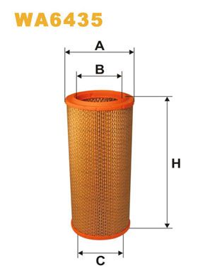 WA6435 WIX FILTERS Воздушный фильтр