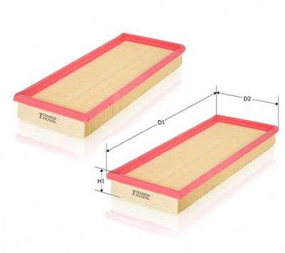 AR3698PMX2 TECNECO FILTERS Воздушный фильтр