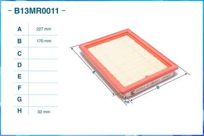 B13MR0011 CWORKS Воздушный фильтр