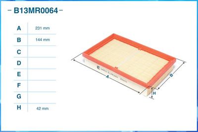 B13MR0064 CWORKS Воздушный фильтр