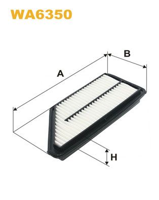 WA6350 WIX FILTERS Воздушный фильтр