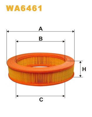 WA6461 WIX FILTERS Воздушный фильтр