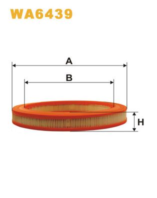 WA6439 WIX FILTERS Воздушный фильтр