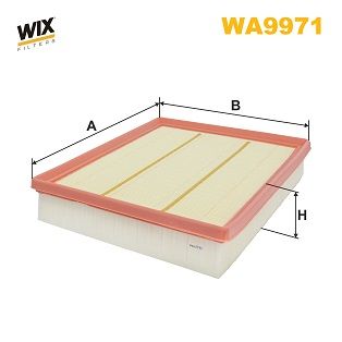 WA9971 WIX FILTERS Воздушный фильтр