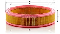 C3078 MANN-FILTER Воздушный фильтр