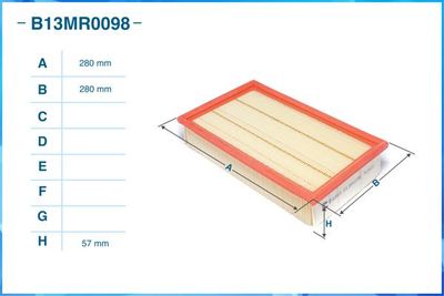B13MR0098 CWORKS Воздушный фильтр