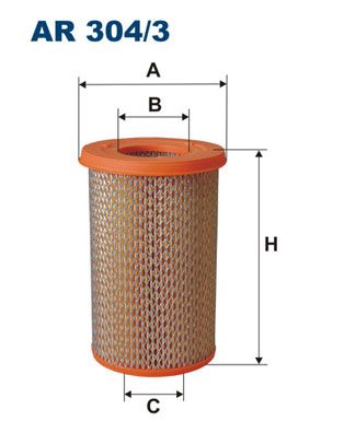 AR3043 FILTRON Воздушный фильтр