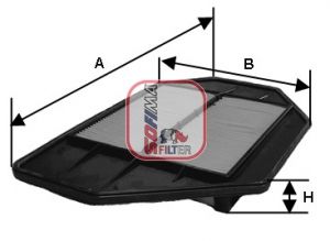 S2612A SOFIMA Воздушный фильтр