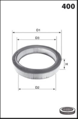 LFAF127 LUCAS FILTERS Воздушный фильтр