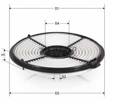 AR109J TECNECO FILTERS Воздушный фильтр