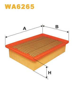 WA6265 WIX FILTERS Воздушный фильтр