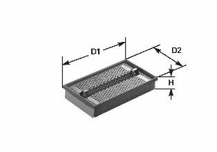 MA628 CLEAN FILTERS Воздушный фильтр