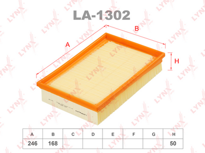 LA1302 LYNXauto Воздушный фильтр