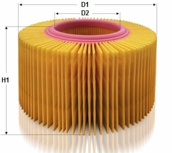 AM109 TECNECO FILTERS Воздушный фильтр