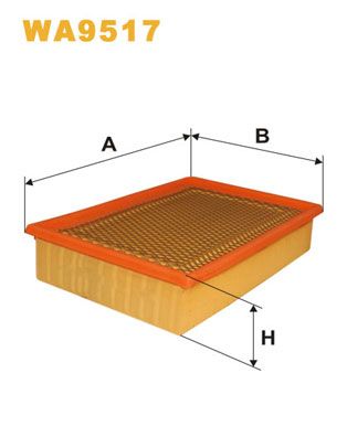 WA9517 WIX FILTERS Воздушный фильтр