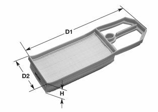 MA3114 CLEAN FILTERS Воздушный фильтр