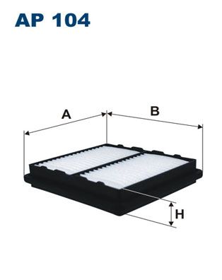 AP104 FILTRON Воздушный фильтр