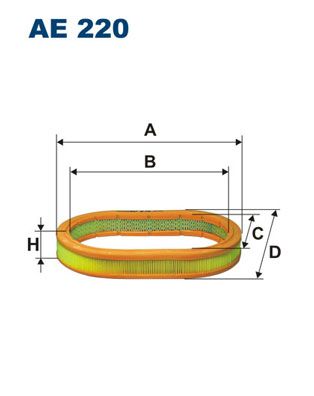 AE220 FILTRON Воздушный фильтр