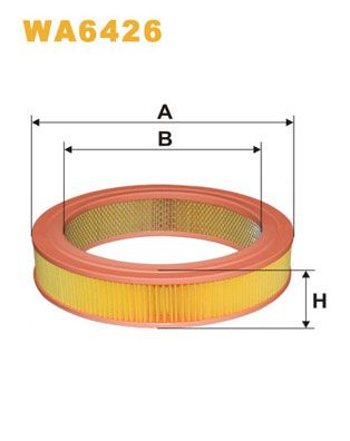 WA6426 WIX FILTERS Воздушный фильтр