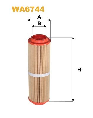 WA6744 WIX FILTERS Воздушный фильтр