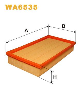 WA6535 WIX FILTERS Воздушный фильтр