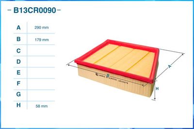 B13CR0090 CWORKS Воздушный фильтр