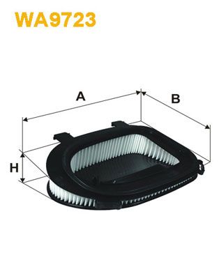 WA9723 WIX FILTERS Воздушный фильтр