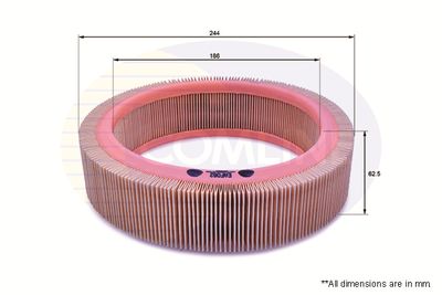 EAF062 COMLINE Воздушный фильтр