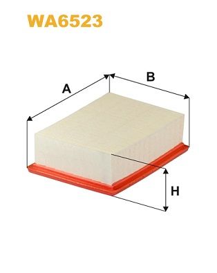 WA6523 WIX FILTERS Воздушный фильтр