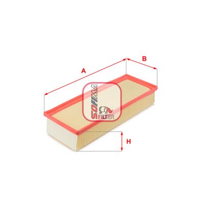 S3365A SOFIMA Воздушный фильтр