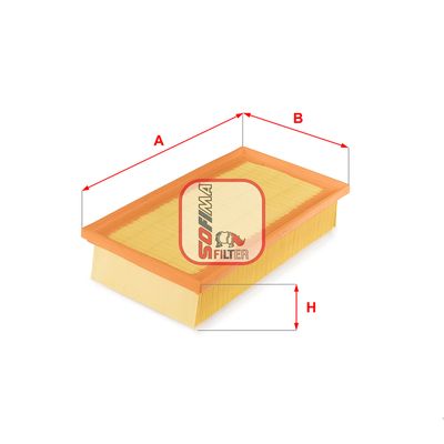 S3717A SOFIMA Воздушный фильтр