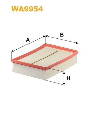 WA9954 WIX FILTERS Воздушный фильтр