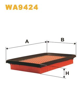 WA9424 WIX FILTERS Воздушный фильтр