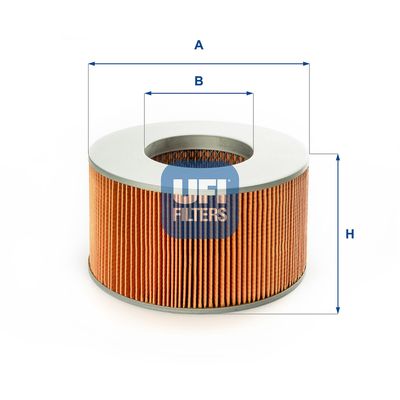 27C1000 UFI Воздушный фильтр