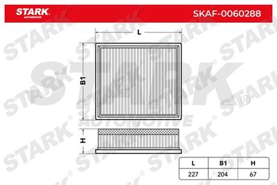 SKAF0060288 Stark Воздушный фильтр