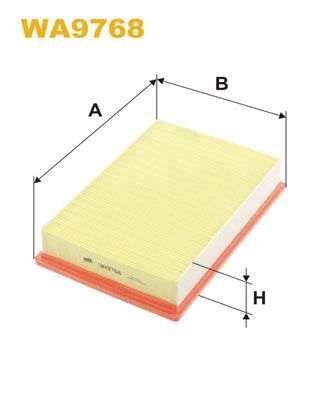 WA9768 WIX FILTERS Воздушный фильтр