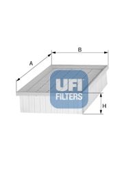 3026400 UFI Воздушный фильтр