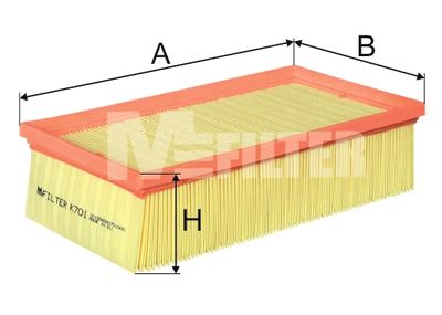 K701 MFILTER Воздушный фильтр