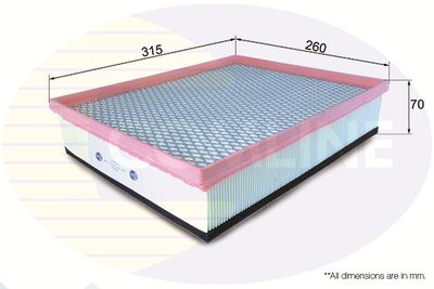 EAF819 COMLINE Воздушный фильтр