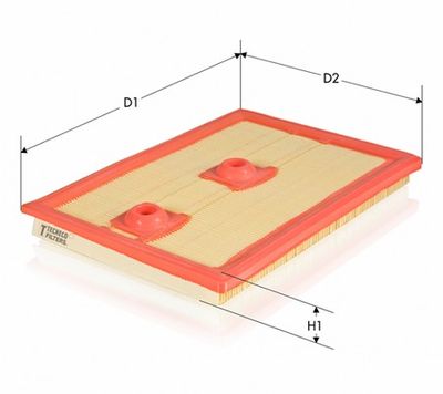 AR10058PM TECNECO FILTERS Воздушный фильтр