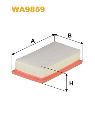 WA9859 WIX FILTERS Воздушный фильтр